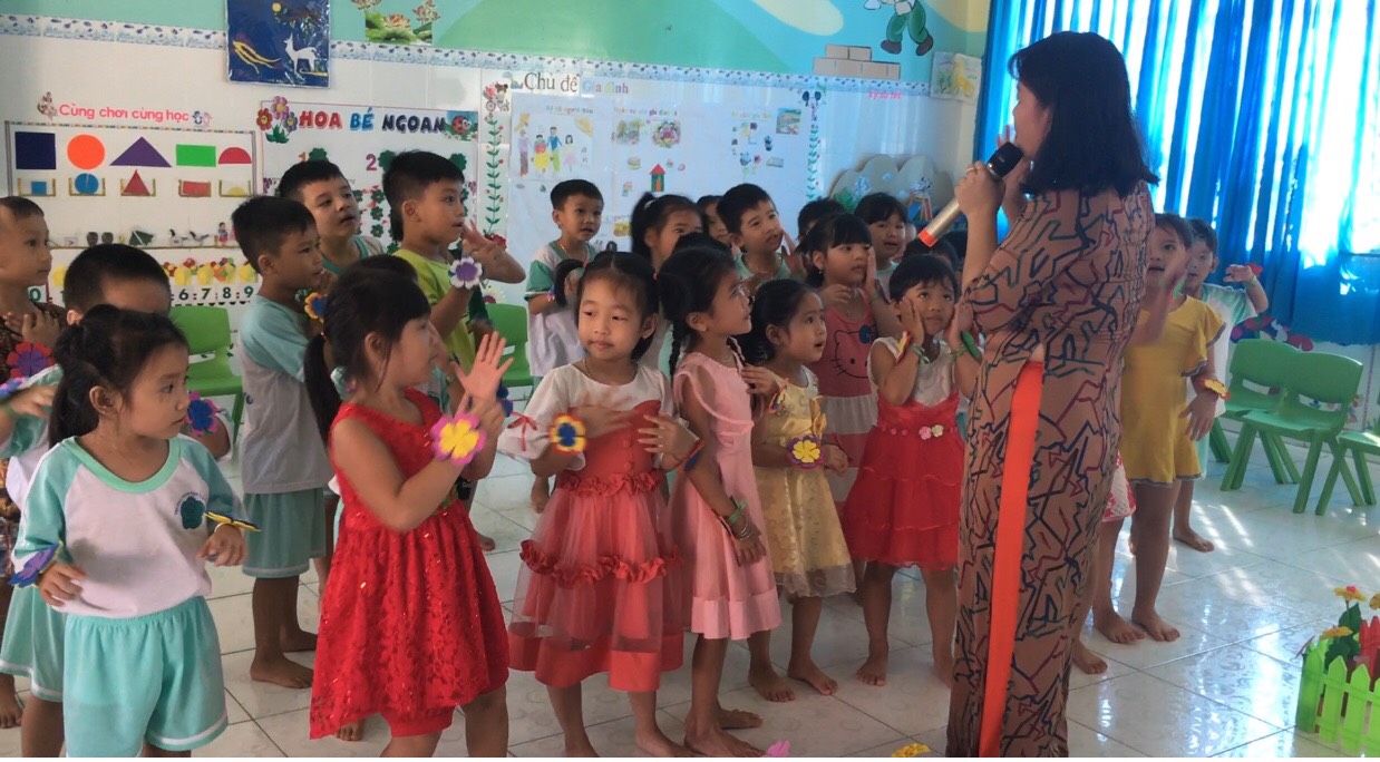 Hoạt động âm nhạc -Lớp Lá 1